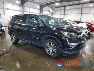 Czwarte zdjęcie samochodu z boku: 2016 HONDA PILOT EXL VIN:5FNYF6H63GB060279 - miniatura