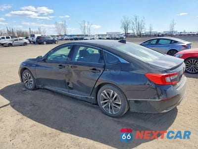 Drugie zdjęcie samochodu z przodu: 2018 HONDA ACCORD HYBRID VIN:1HGCV3F76JA800156 - miniatura