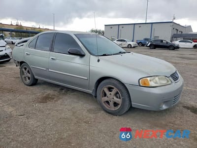 Czwarte zdjęcie samochodu z boku: 2002 NISSAN SENTRA GXE VIN:3N1CB51A82L556285 - miniatura