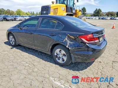 Drugie zdjęcie samochodu z przodu: 2013 HONDA CIVIC LX VIN:19XFB2F55DE083067 - miniatura