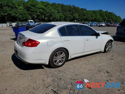 Trzecie zdjęcie samochodu z tyłu: 2013 INFINITI G37 SEDAN JOURNEY VIN:JN1CV6AP0DM724737 - miniatura