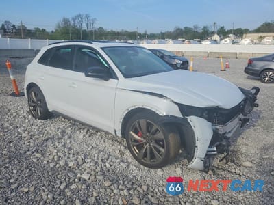 Czwarte zdjęcie samochodu z boku: 2025 AUDI SQ5 PREMIUM PLUS VIN:WA1B4AFY0S2035154 - miniatura