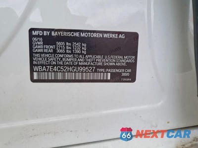 Zdjęcie 12 z 12 samochodu: 2017 BMW 740 XI VIN:WBA7E4C52HGU99527 - miniatura