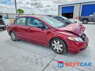 Czwarte zdjęcie samochodu z boku: 2009 HONDA CIVIC LX VIN:2HGFA16539H328880 - miniatura