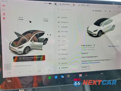 Zdjęcie 9 z 13 samochodu: 2021 TESLA MODEL Y VIN:5YJYGDEE2MF279873 - miniatura