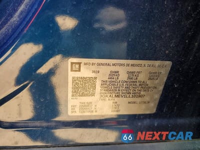 Zdjęcie 13 z 13 samochodu: 2020 GMC TERRAIN SLE VIN:3GKALMEV1LL101907 - miniatura