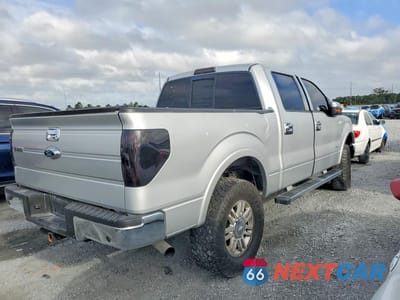 Trzecie zdjęcie samochodu z tyłu: 2012 FORD F150 SUPERCREW VIN:1FTFW1ET6CFA27352 - miniatura
