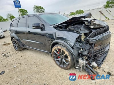 Czwarte zdjęcie samochodu z boku: 2021 DODGE DURANGO SRT HELLCAT VIN:1C4SDJH92MC832451 - miniatura