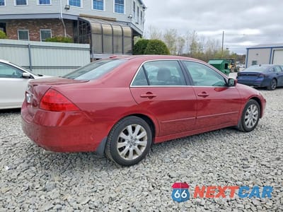 Trzecie zdjęcie samochodu z tyłu: 2007 HONDA ACCORD EX VIN:1HGCM66587A096344 - miniatura