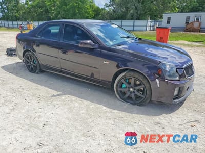 Czwarte zdjęcie samochodu z boku: 2005 CADILLAC CTS-V VIN:1G6DN56S850106344 - miniatura