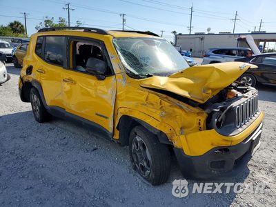 Czwarte zdjęcie samochodu z boku: 2017 JEEP RENEGADE SPORT VIN:ZACCJBAB3HPF37456 - miniatura