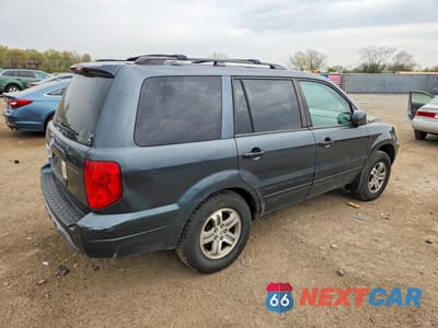 Trzecie zdjęcie samochodu z tyłu: 2003 HONDA PILOT EXL VIN:2HKYF18623H592184 - miniatura