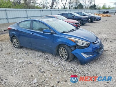 Czwarte zdjęcie samochodu z boku: 2014 HYUNDAI ELANTRA SE VIN:KMHDH4AE1EU154627 - miniatura