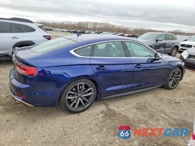 Trzecie zdjęcie samochodu z tyłu: 2019 AUDI S5 PREMIUM PLUS VIN:WAUB4CF56KA095076 - miniatura