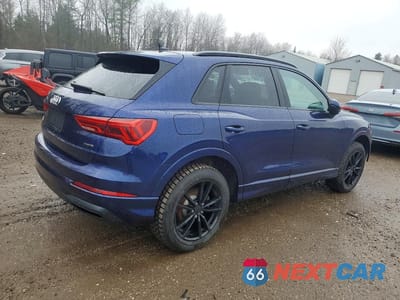Trzecie zdjęcie samochodu z tyłu: 2022 AUDI Q3 PREMIUM 40 VIN:WA1AUCF3XN1076140 - miniatura