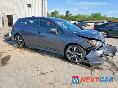 Czwarte zdjęcie samochodu z boku: 2022 SUBARU IMPREZA SPORT VIN:4S3GTAM63N3719422 - miniatura