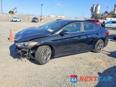 2018 HYUNDAI ELANTRA SPORT KMHD04LB3JU520026 - główne zdjęcie licytacji z USA - miniatura