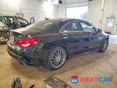 Trzecie zdjęcie samochodu z tyłu: 2016 MERCEDES-BENZ CLA 250 4MATIC VIN:WDDSJ4GB6GN287593 - miniatura