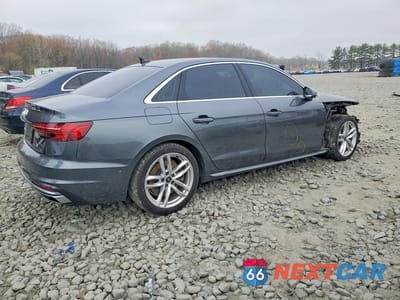 Trzecie zdjęcie samochodu z tyłu: 2022 AUDI A4 PRESTIGE 45 VIN:WAUFAAF43NN013131 - miniatura