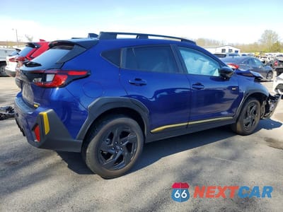 Trzecie zdjęcie samochodu z tyłu: 2024 SUBARU CROSSTREK SPORT VIN:4S4GUHF62R3781222 - miniatura