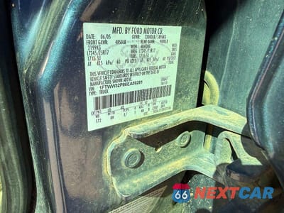 Zdjęcie 10 z 10 samochodu: 2006 FORD F350 SUPER DUTY VIN:1FTWW32P86EA59281 - miniatura