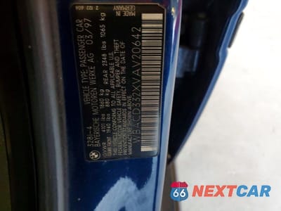 Zdjęcie 13 z 13 samochodu: 1997 BMW 328 I VIN:WBACD332XVAV20642 - miniatura