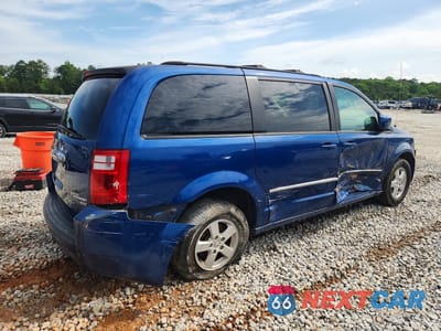 Trzecie zdjęcie samochodu z tyłu: 2010 DODGE GRAND CARAVAN SXT VIN:2D4RN5D1XAR180560 - miniatura