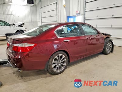 Trzecie zdjęcie samochodu z tyłu: 2014 HONDA ACCORD SPORT VIN:1HGCR2F5XEA116617 - miniatura