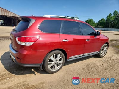 Trzecie zdjęcie samochodu z tyłu: 2015 NISSAN PATHFINDER S VIN:5N1AR2MN1FC716923 - miniatura