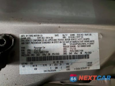 Zdjęcie 13 z 13 samochodu: 2017 FORD C-MAX SE VIN:1FADP5AU9HL113067 - miniatura