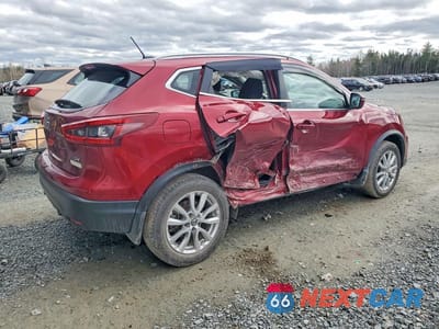 Trzecie zdjęcie samochodu z tyłu: 2021 NISSAN QASHQAI VIN:JN1BJ1BVXMW319934 - miniatura