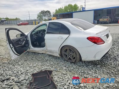 Drugie zdjęcie samochodu z przodu: 2017 MERCEDES-BENZ C 43 4MATIC AMG VIN:55SWF6EB0HU224371 - miniatura