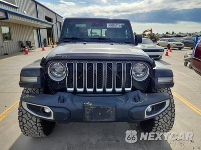 Piąte zdjęcie samochodu w środku: 2020 JEEP GLADIATOR OVERLAND VIN:1C6HJTFGXLL149418 - miniatura