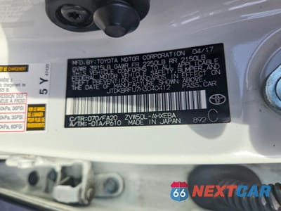 Zdjęcie 12 z 12 samochodu: 2017 TOYOTA PRIUS TWO VIN:JTDKBRFU7H3040412 - miniatura