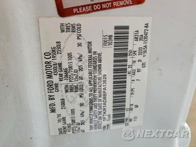 Zdjęcie 12 z 12 samochodu: 2011 FORD RANGER VIN:1FTKR1AD8BPA13529 - miniatura