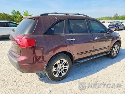 Trzecie zdjęcie samochodu z tyłu: 2007 ACURA MDX TECHNOLOGY VIN:2HNYD28397H518299 - miniatura