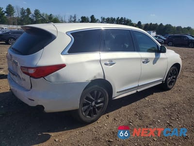 Trzecie zdjęcie samochodu z tyłu: 2013 INFINITI JX35 BASE VIN:5N1AL0MM1DC320615 - miniatura
