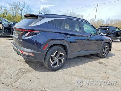 Trzecie zdjęcie samochodu z tyłu: 2022 HYUNDAI TUCSON SEL CONVENIENCE VIN:KM8JFCA19NU063895 - miniatura