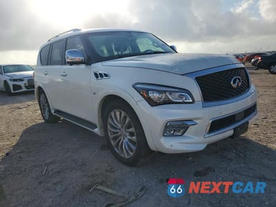 Czwarte zdjęcie samochodu z boku: 2015 INFINITI QX80 BASE VIN:JN8AZ2NE0F9085196 - miniatura