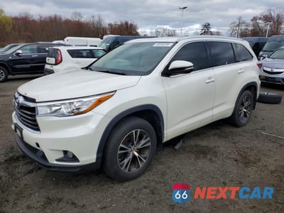2016 TOYOTA HIGHLANDER XLE 5TDJKRFH0GS224859 - główne zdjęcie licytacji z USA - miniatura