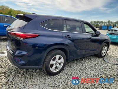 Trzecie zdjęcie samochodu z tyłu: 2023 TOYOTA HIGHLANDER L VIN:5TDKDRAH6PS034604 - miniatura
