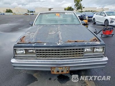 Piąte zdjęcie samochodu w środku: 1986 CHEVROLET EL CAMINO VIN:3GCCW80H3GS912897 - miniatura