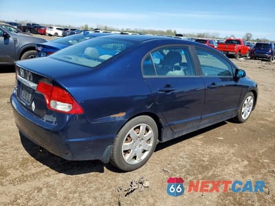 Trzecie zdjęcie samochodu z tyłu: 2011 HONDA CIVIC VIN:19XFA1F57BE002080 - miniatura