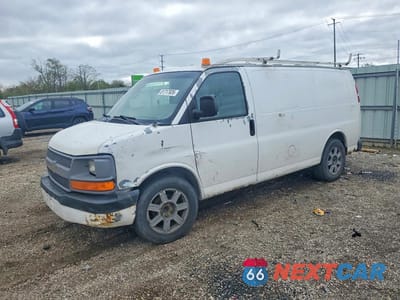2007 CHEVROLET EXPRESS G1500 1GCFG15X771236702 - główne zdjęcie licytacji z USA - miniatura
