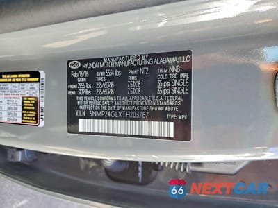 Zdjęcie 13 z 13 samochodu: 2026 HYUNDAI SANTA FE SEL VIN:5NMP24GLXTH203787 - miniatura
