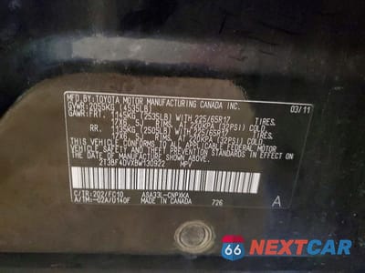 Zdjęcie 13 z 13 samochodu: 2011 TOYOTA RAV4 BASE VIN:2T3BF4DVXBW130922 - miniatura