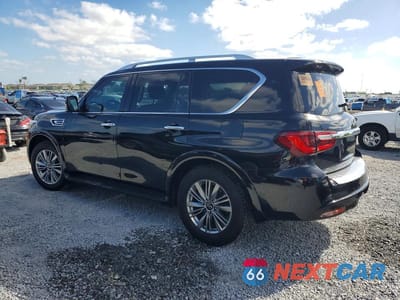Drugie zdjęcie samochodu z przodu: 2021 INFINITI QX80 LUXE VIN:JN8AZ2AF6M9715797 - miniatura