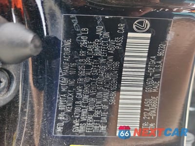 Zdjęcie 12 z 12 samochodu: 2017 LEXUS ES 350 VIN:58ABK1GG9HU041196 - miniatura