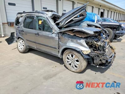 Czwarte zdjęcie samochodu z boku: 2005 HONDA CR-V EX VIN:JHLRD78835C034490 - miniatura
