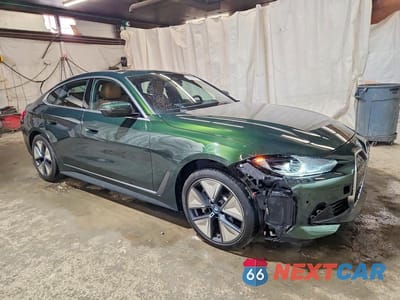Czwarte zdjęcie samochodu z boku: 2024 BMW I4 XDRIVE 40 VIN:WBY83FB06RFS88819 - miniatura